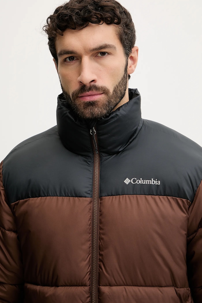 Яке Columbia Puffect кафяв 2086861