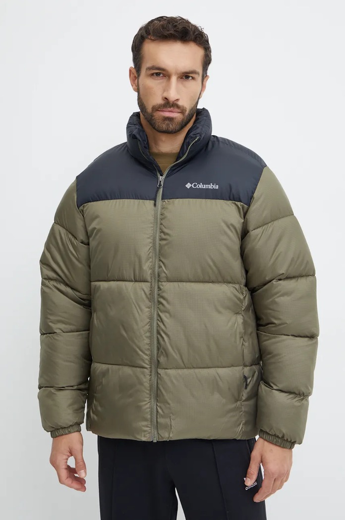 Μπουφάν Columbia Puffect 2086861 πράσινο