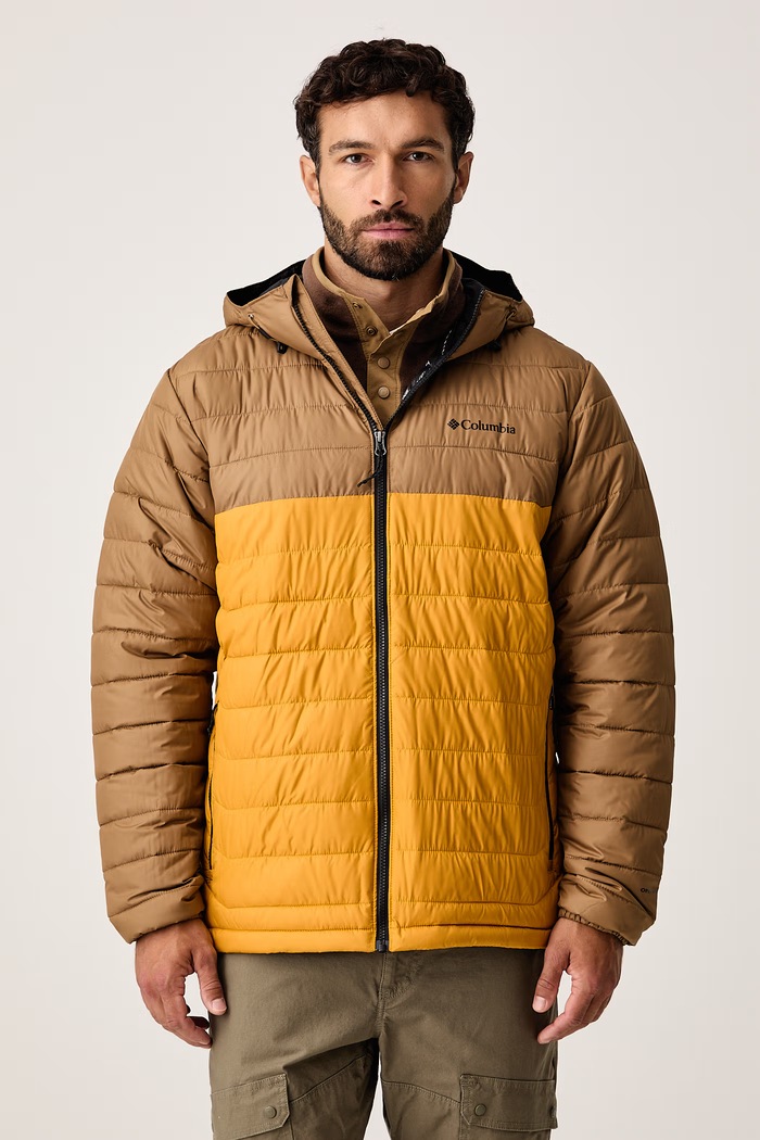 Columbia Kurtka sportowa męska Powder Lite żółty 2086944