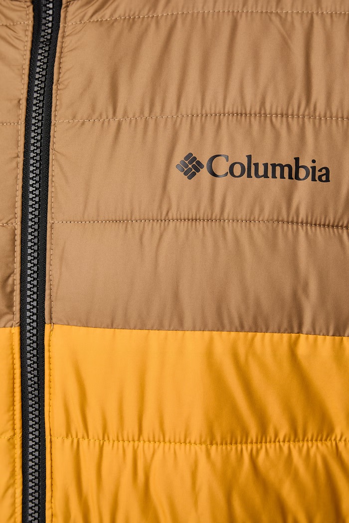 Kurtka sportowa męska Powder Lite Columbia żółty 2086944