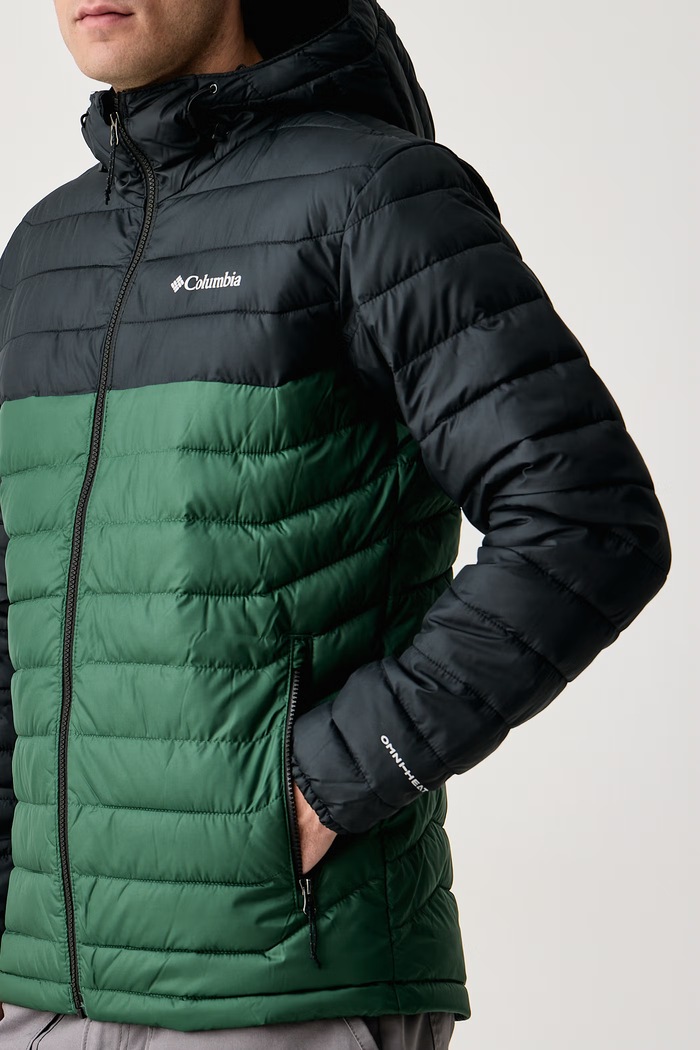 Sportovní bunda pánská Powder Lite Columbia 2086944 zelená
