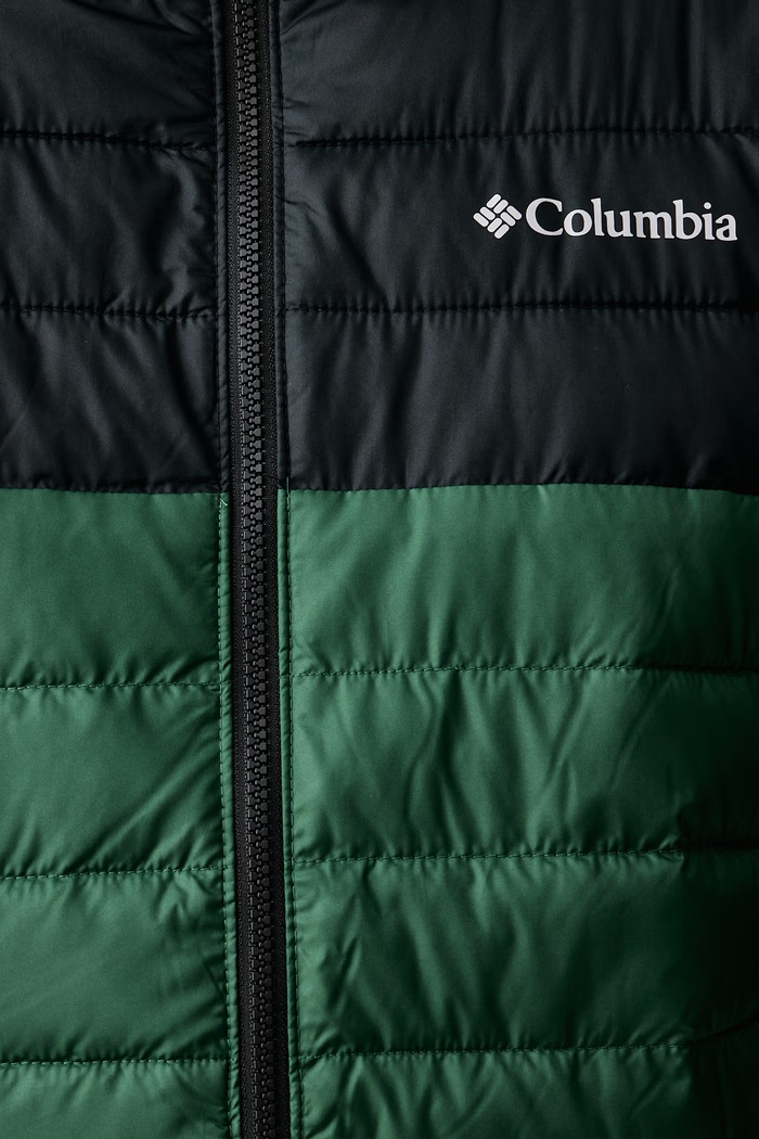 Sportovní bunda pánská Powder Lite Columbia zelená 2086944