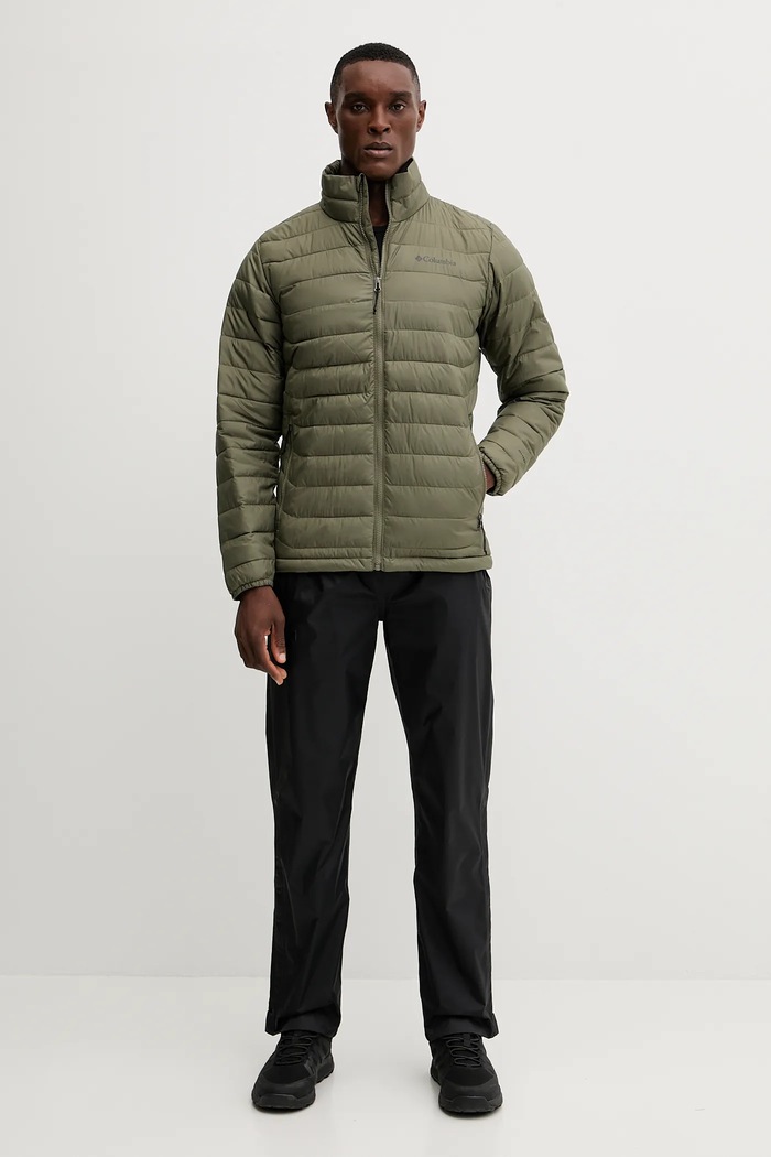 Športová bunda Columbia Powder Lite II 2086964 zelená SS26