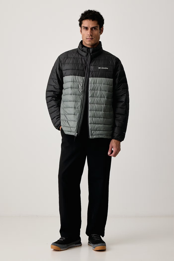 Columbia Kurtka męska Powder Lite 2086964 szary SS26