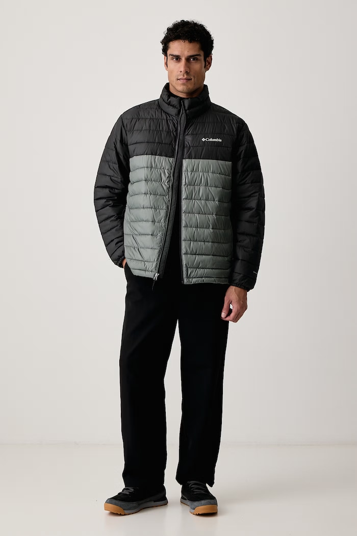 Columbia Kurtka męska Powder Lite 2086964 szary SS26