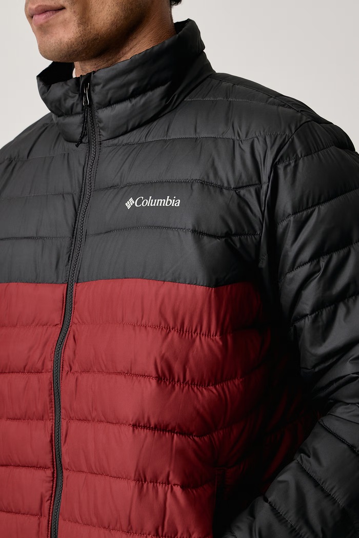 Kurtka męska Powder Lite Columbia 2086964 czerwony