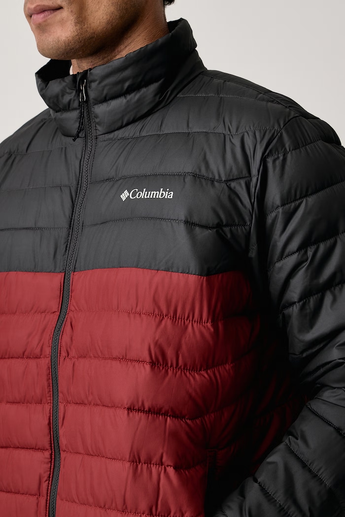 Kurtka męska Powder Lite Columbia 2086964 czerwony