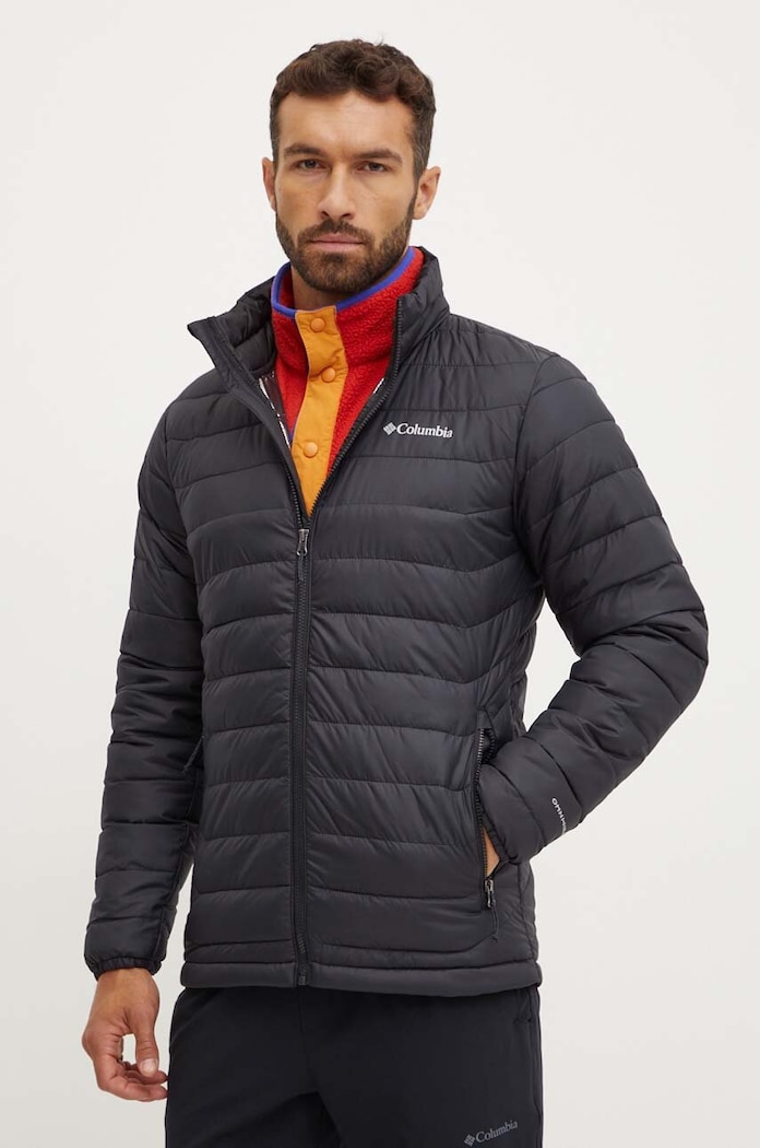 Спортно яке Columbia Powder Lite II без качулка черен 2086964