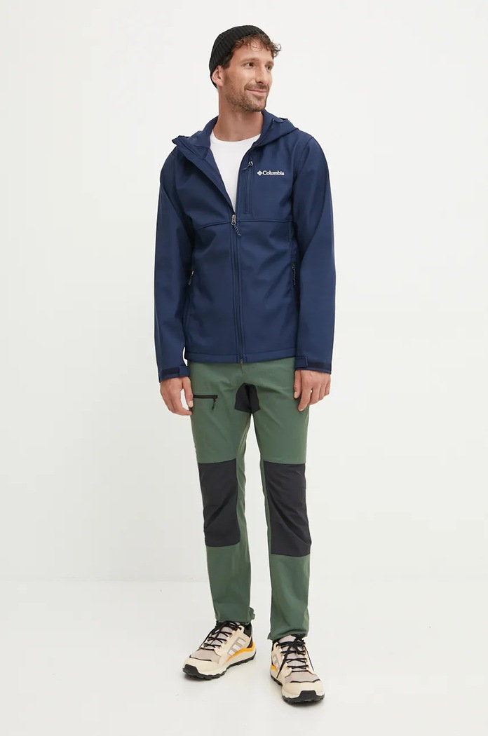Turistická bunda Columbia Ascender 2090454 tmavomodrá AW24