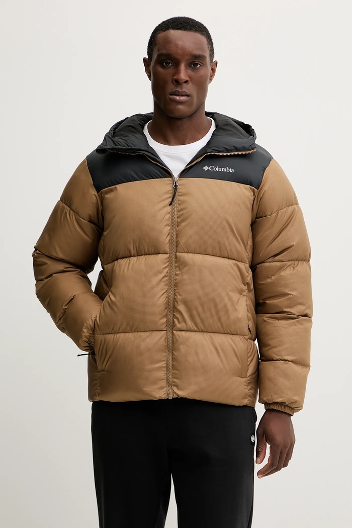 Columbia giacca Puffect foderato marrone 2086851