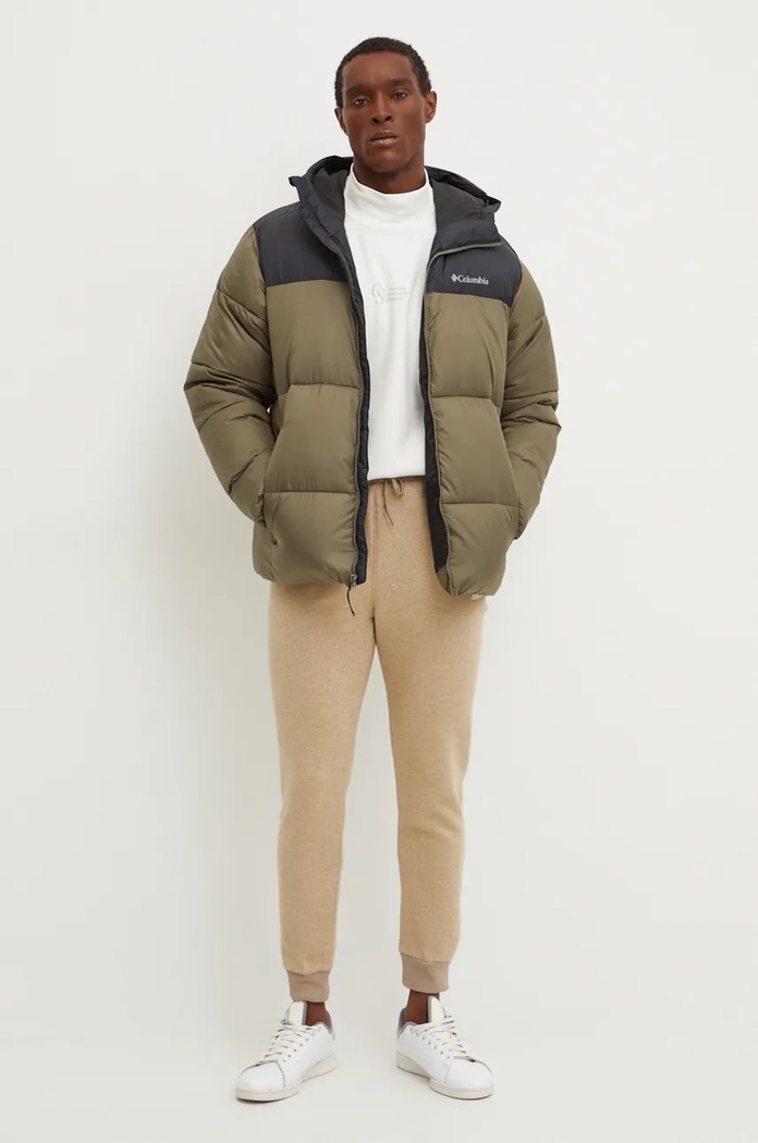 Μπουφάν Columbia Puffect 2086851 πράσινο AW25