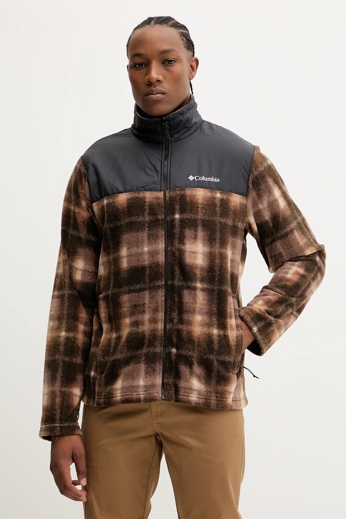 Turistická bunda Columbia Bugaboo III 2096904 hnedá AW25