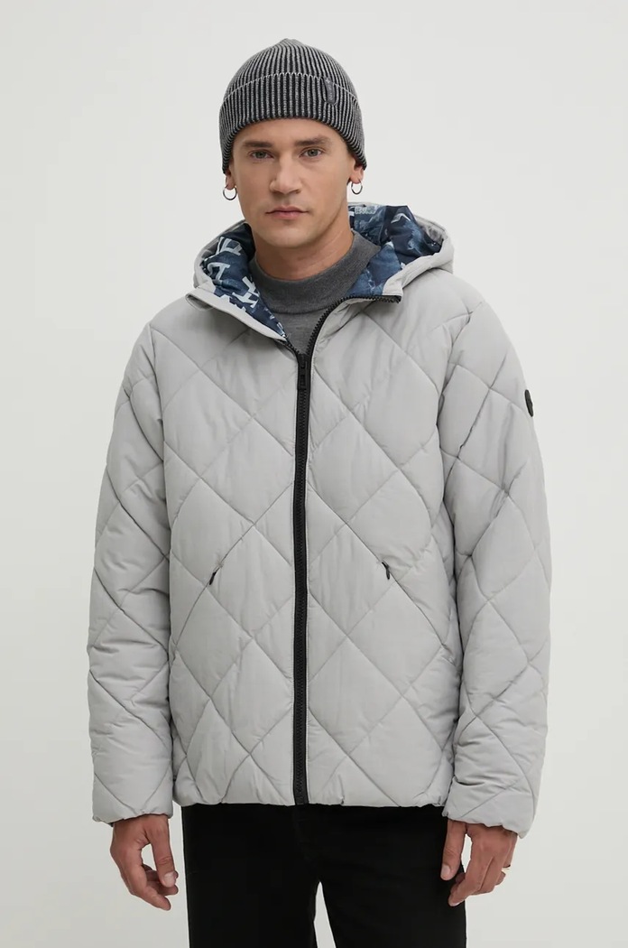 Oblečenie Bunda Desigual HUGE 24WMEW14 sivá