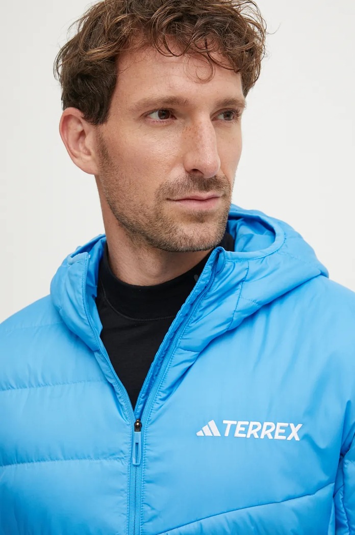 Péřová sportovní bunda adidas TERREX Multi modrá JG6359