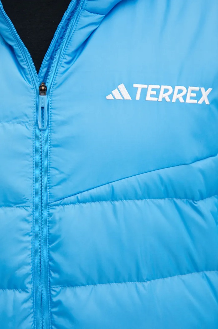 Péřová sportovní bunda adidas TERREX Multi JG6359 modrá