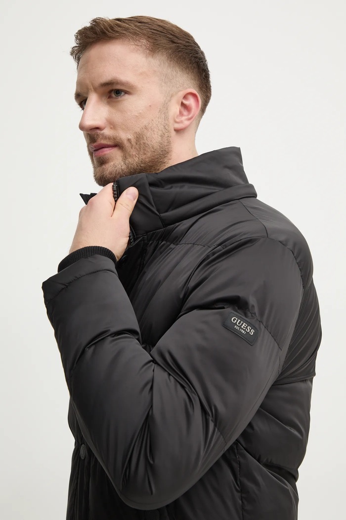 Guess rövid kabát fekete M4BL21.WGJ42