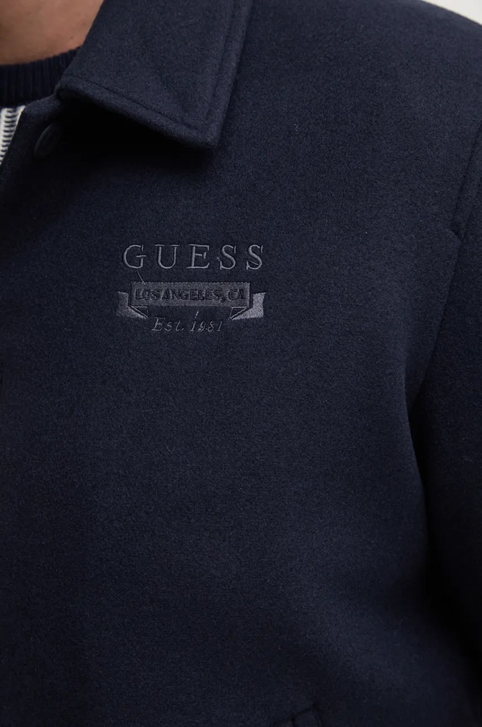Bunda Guess MELTON M4BL29.WGJ72 námořnická modř