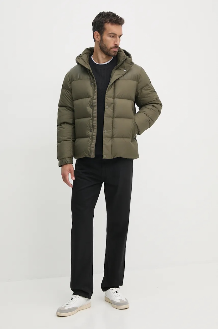 Páperová bunda Tommy Hilfiger MW0MW36569 zelená NC24