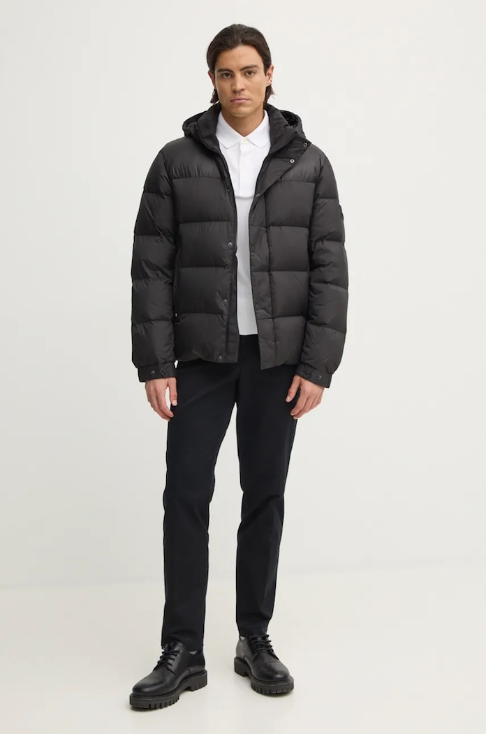 Tommy Hilfiger geaca de puf MW0MW36569 negru NC24
