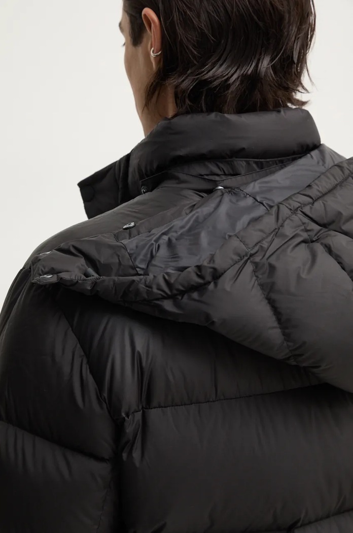 Tommy Hilfiger geaca de puf negru MW0MW36569