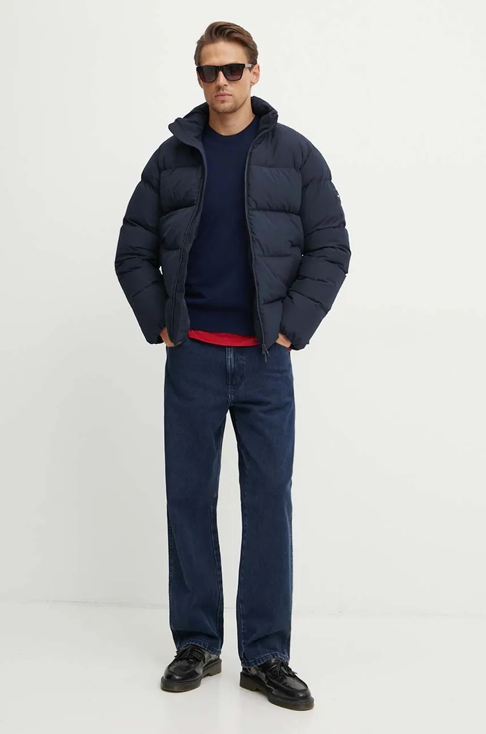 Tommy Hilfiger Páperová bunda Tommy Hilfiger MW0MW36666 tmavomodrá AW24