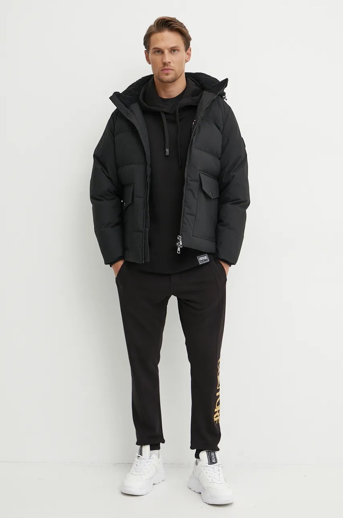 Tommy Hilfiger rövid kabát MW0MW37125 fekete NC24