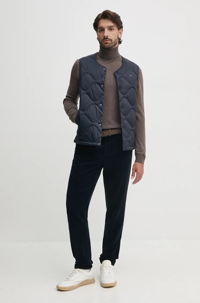 Tommy Hilfiger bezrękawnik puchowy MW0MW36583 granatowy AW24