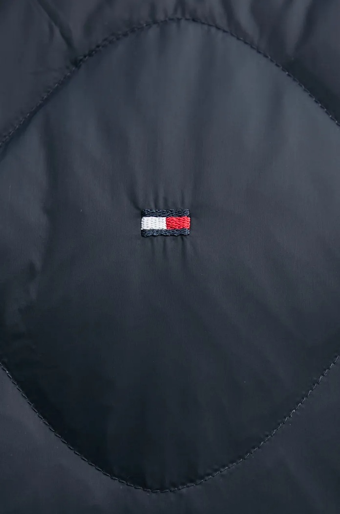 Tommy Hilfiger bezrękawnik puchowy MW0MW36583 granatowy