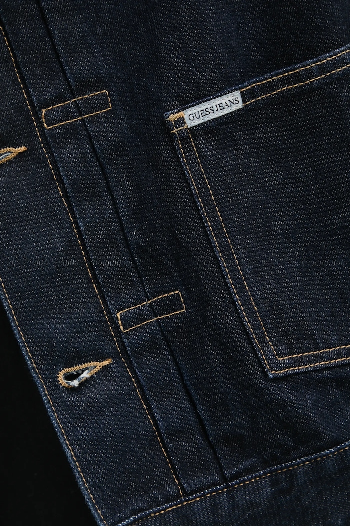 Дънково яке Guess Jeans M4BN46.D5HS1 тъмносин