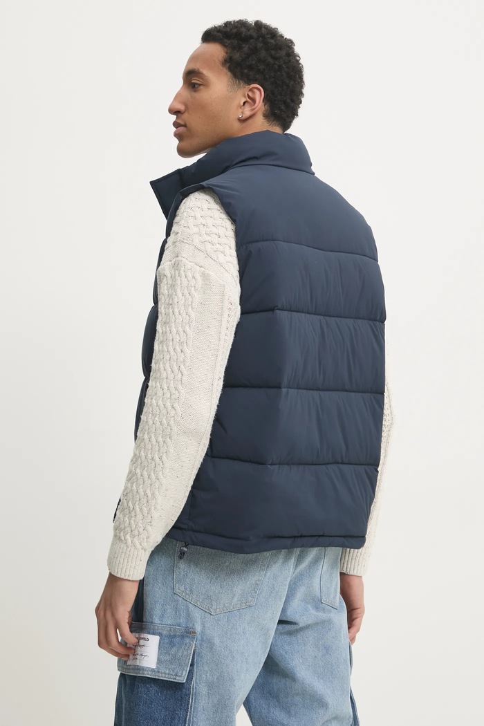 Odzież Guess Jeans bezrękawnik M4BN47.WGII2 granatowy