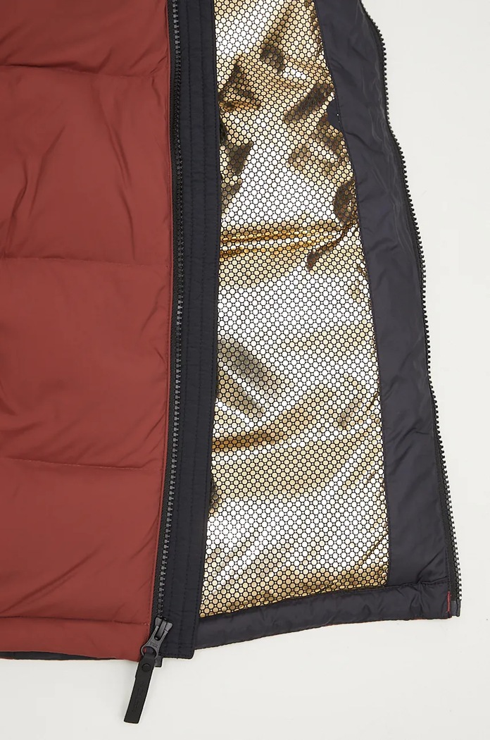 Columbia kurtka sportowa puchowa Bulo Point 2087961 bordowy