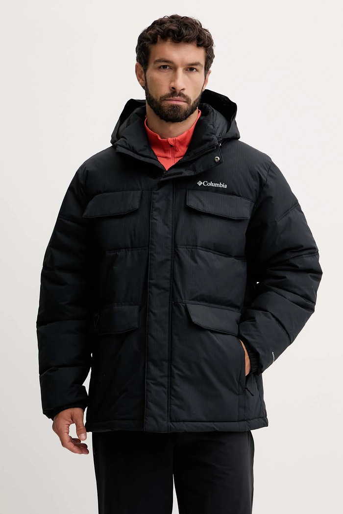 Bunda Columbia Landroamer Puffer zateplené čierna 2088081