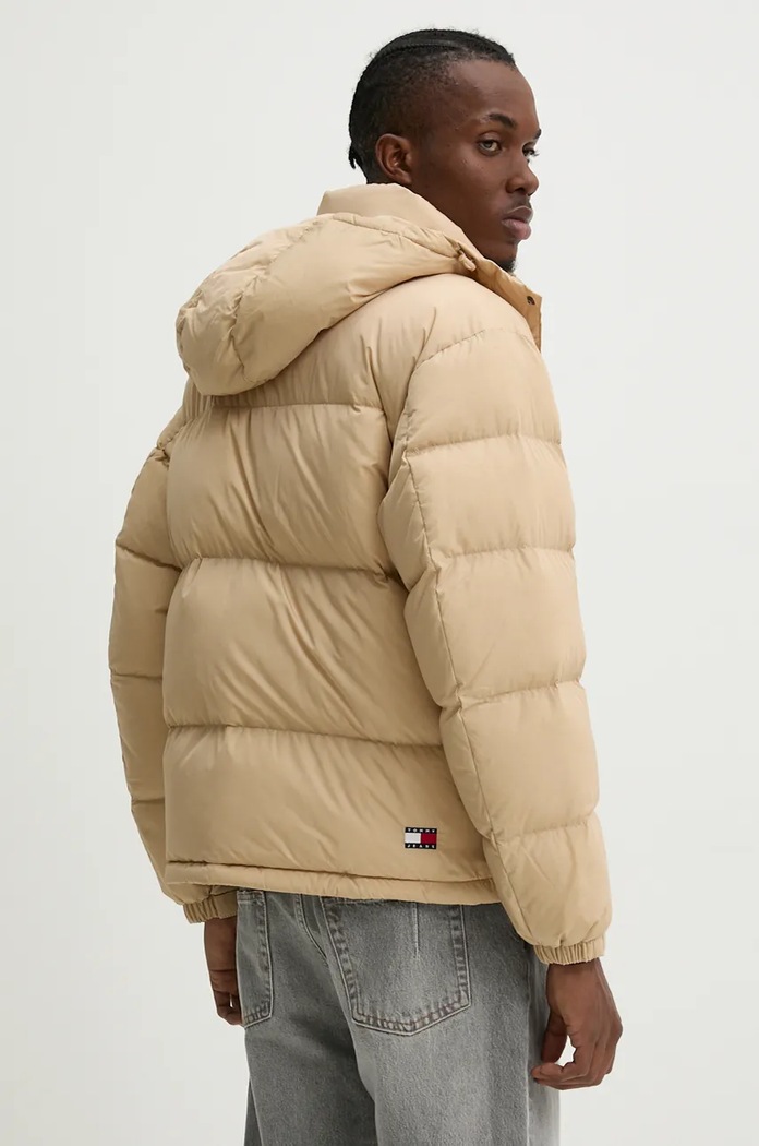 Дрехи Пухено яке Tommy Jeans DM0DM19537 бежов