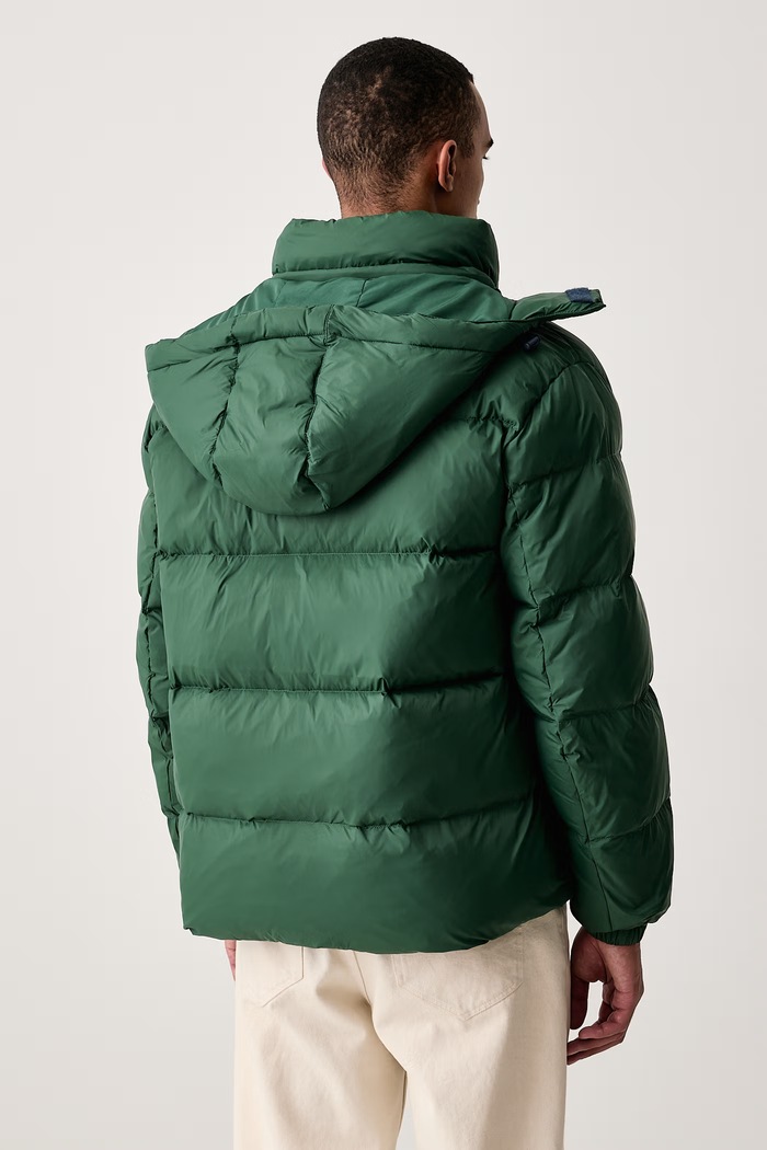 Odzież Tommy Jeans Kurtka puchowa męska DM0DM19786 zielony