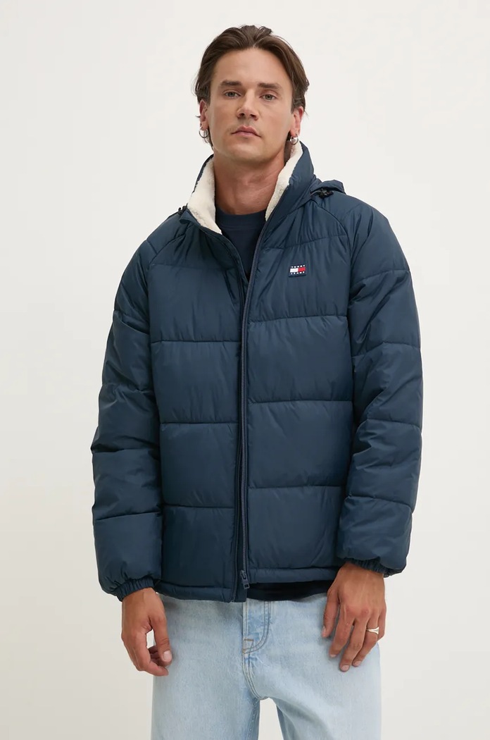 Tommy Jeans kurtka pozostałe granatowy DM0DM20003
