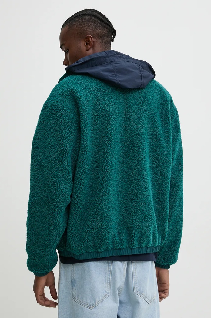 Яке с две лица Tommy Jeans DM0DM20462 тюркоазен