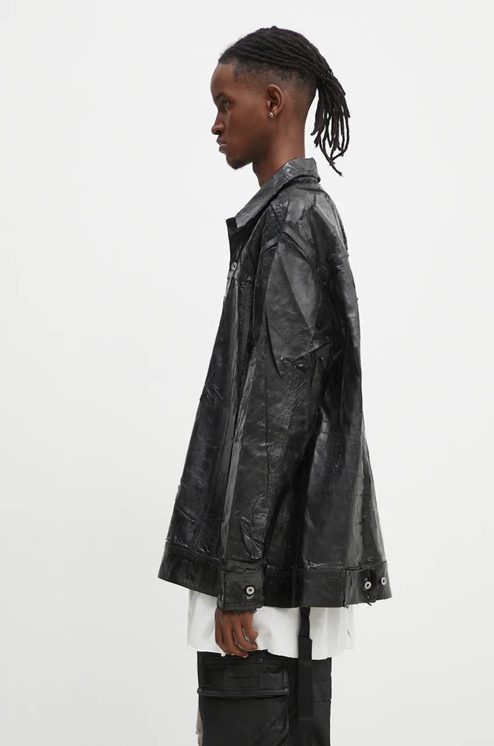 Куртка Rick Owens Jumbo Worker DU02D2761.BMC чёрный AW24