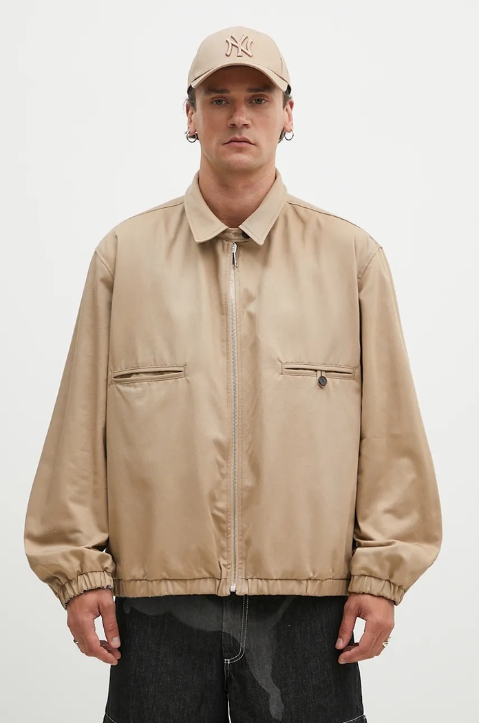 Dvostranska jakna AMBUSH Chinos Blouson mornarsko modra BMEM002F24FAB0014661