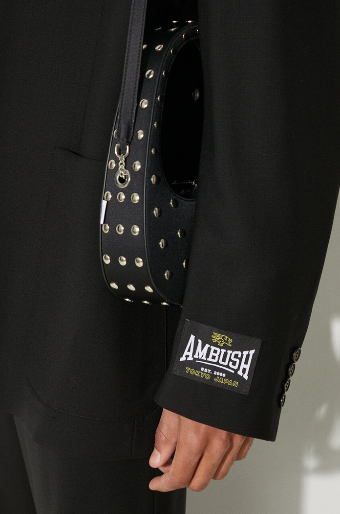 Vlnené sako AMBUSH Oversized Jacket BMEN005F24FAB0011000