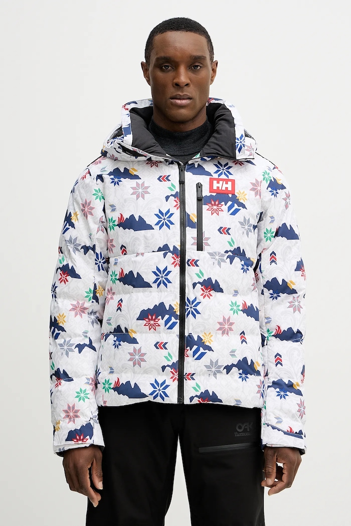 Helly Hansen síkabát Kvitfjell Race téli sportok fehér 66043