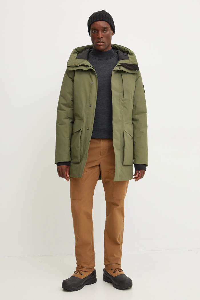 Jakna Didriksons AKILLES 504913 zelena AW24