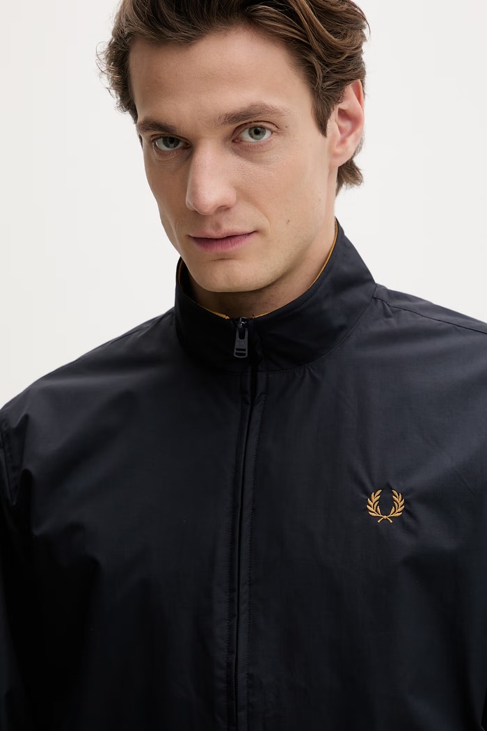 Jakna Fred Perry The Brentham mornarsko modra J2660.248