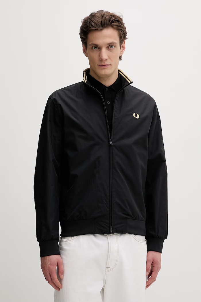 Jakna Fred Perry The Brentham Jacket Drugo črna J2660.350