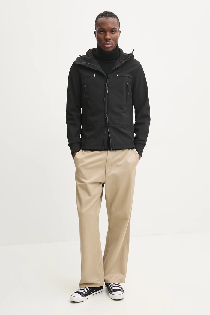 C.P. Company jacket C.P. Shell-R Goggle Jacket 17CMOW012A006097A black AW24