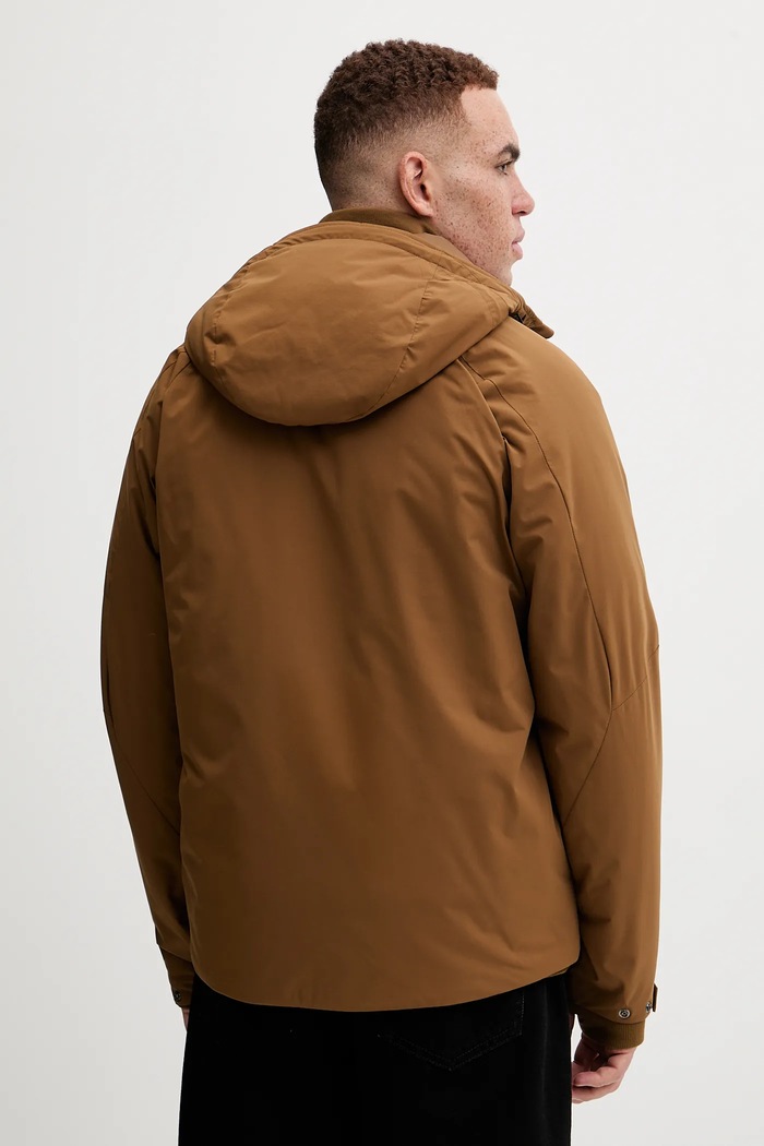 Одежда Куртка C.P. Company Pro-Tek Padded Hooded Jacket 17CMOW014A004117A коричневый