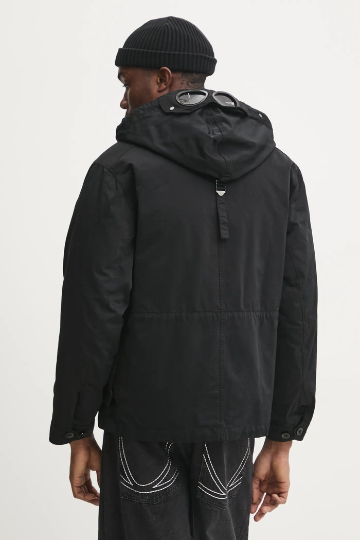 Ruházat C.P. Company rövid kabát Outerwear Medium Jacket In Micro Kei 17CMOW224A110089G fekete