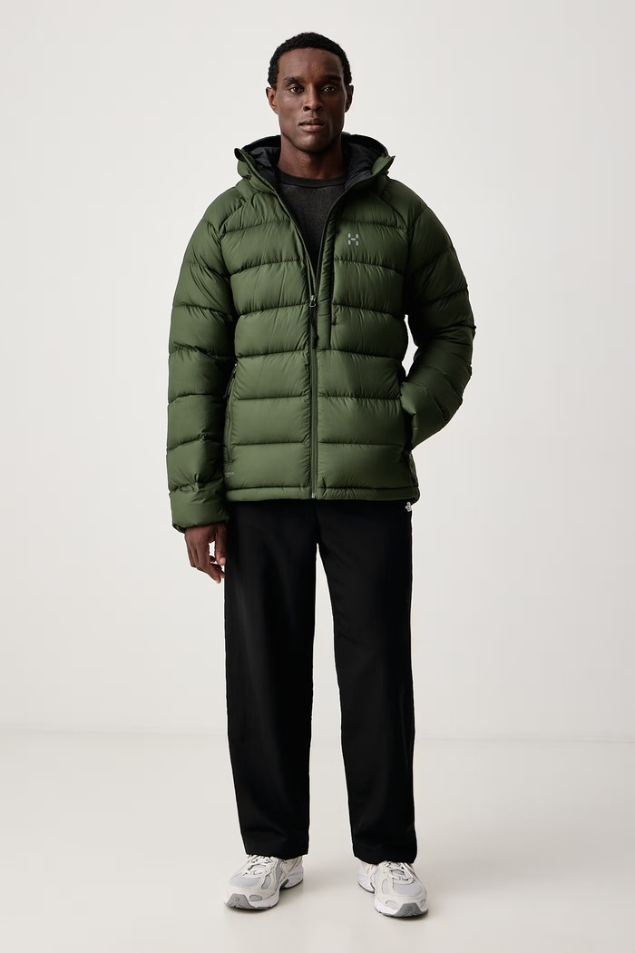 Haglöfs Kurtka puchowa Rosson Down 607460 zielony AW25