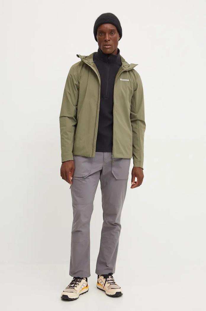 Outdoor jakna Montane Khamsin MKHAH18 zelena AW24
