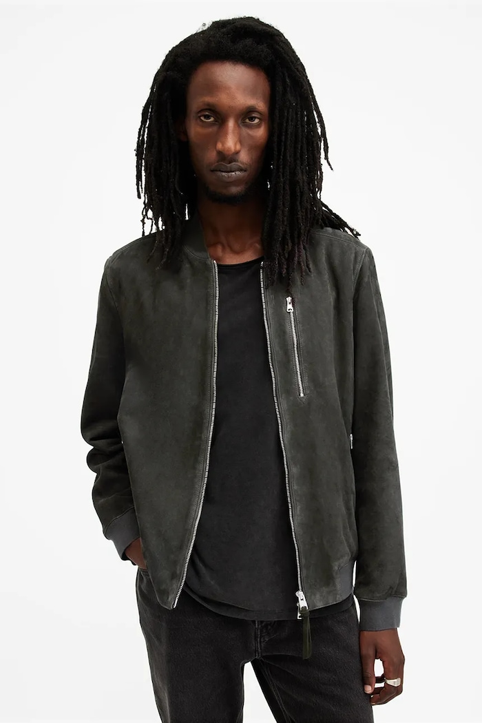 AllSaints Bomber jakna zelena M067LB