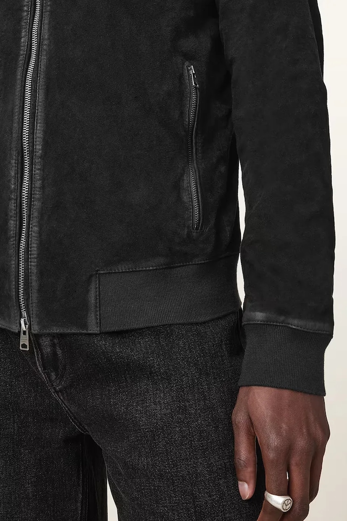 AllSaints geacă bomber M067LB negru